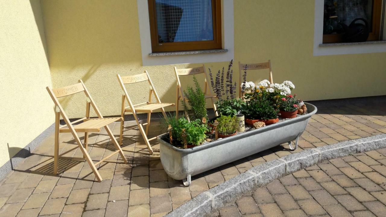 Oetscherblick Fam Winter Frankenfels Kültér fotó