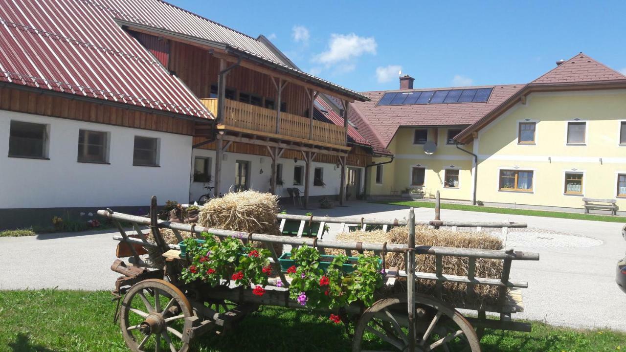Oetscherblick Fam Winter Frankenfels Kültér fotó